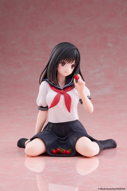 Strawberry 100% Desktop Cute PVC Figur Aya Tojo (School uniform Ver.) 13 cm Image 1