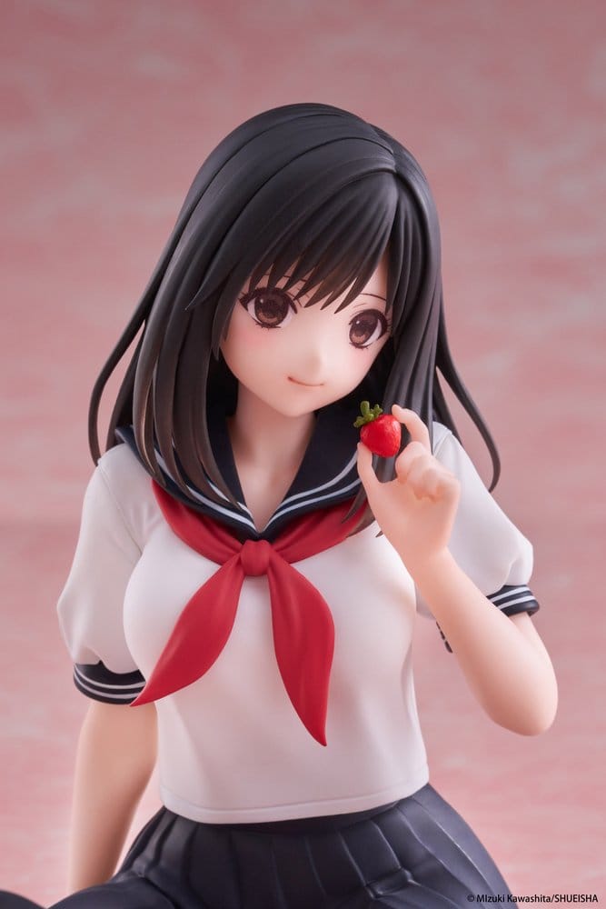 Strawberry 100% Desktop Cute PVC Figur Aya Tojo (School uniform Ver.) 13 cm Image 3