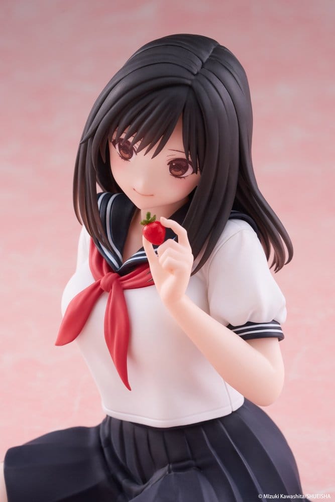 Strawberry 100% Desktop Cute PVC Figur Aya Tojo (School uniform Ver.) 13 cm Image 4