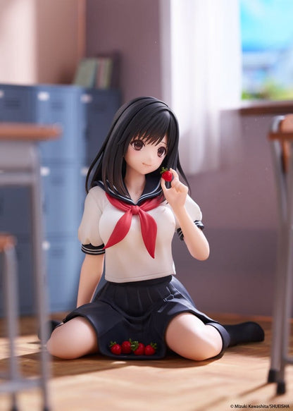 Strawberry 100% Desktop Cute PVC Figur Aya Tojo (School uniform Ver.) 13 cm Image 7