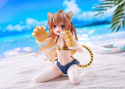 Toradora! Desktop Cute PVC Figur Taiga Aisaka (Tiger Costume Swimwear Ver.) 13 cm Image 6