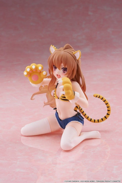 Toradora! Desktop Cute PVC Figur Taiga Aisaka (Tiger Costume Swimwear Ver.) 13 cm Image 10