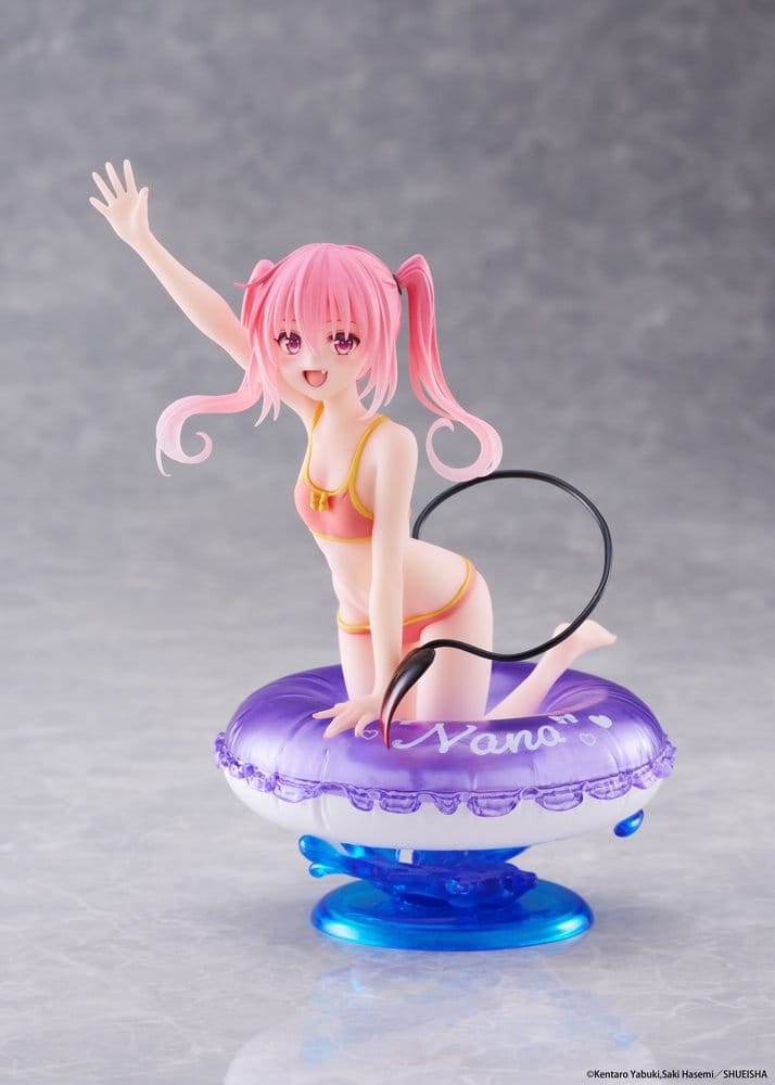To Love-Ru Darkness Aqua Float Girls PVC Figur Nana 10 cm Image 1