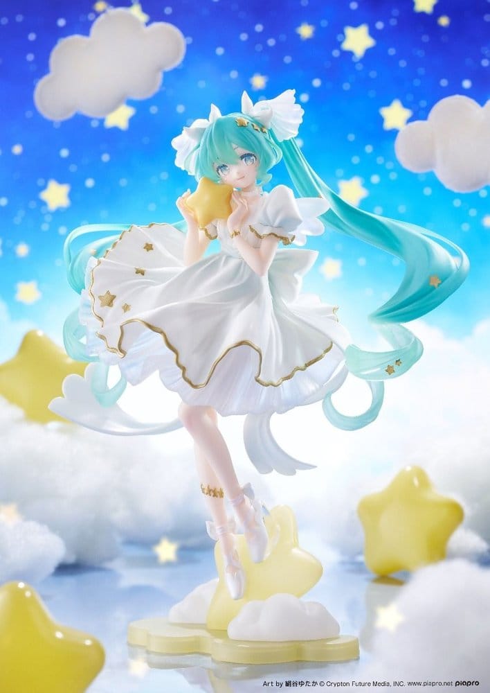 Hatsune Miku AMP+ PVC Figur Hatsune Miku Birthday 2026 (Star Dreamy Ver.) 21 cm Image 3
