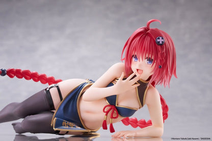 To Love-Ru Darkness Desktop Cute PVC Figur Mea Kurosaki (Chinese Dress Ver.) 13 cm Image 4