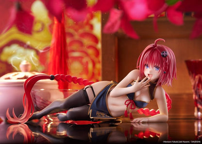 To Love-Ru Darkness Desktop Cute PVC Figur Mea Kurosaki (Chinese Dress Ver.) 13 cm Image 6