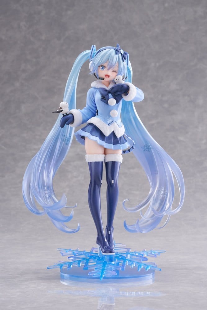 Hatsune Miku AMP+ PVC Figur Snow Miku All Stars 2012 Ver. 25 cm Image 1