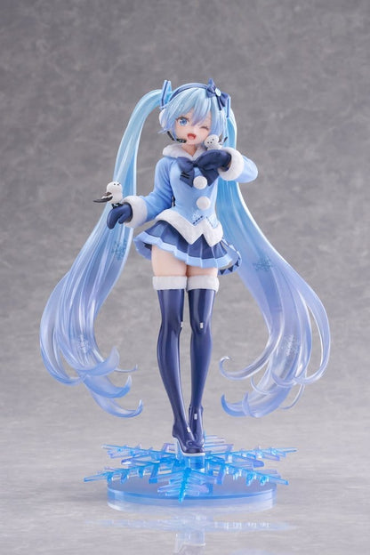 Hatsune Miku AMP+ PVC Figur Snow Miku All Stars 2012 Ver. 25 cm Image 1