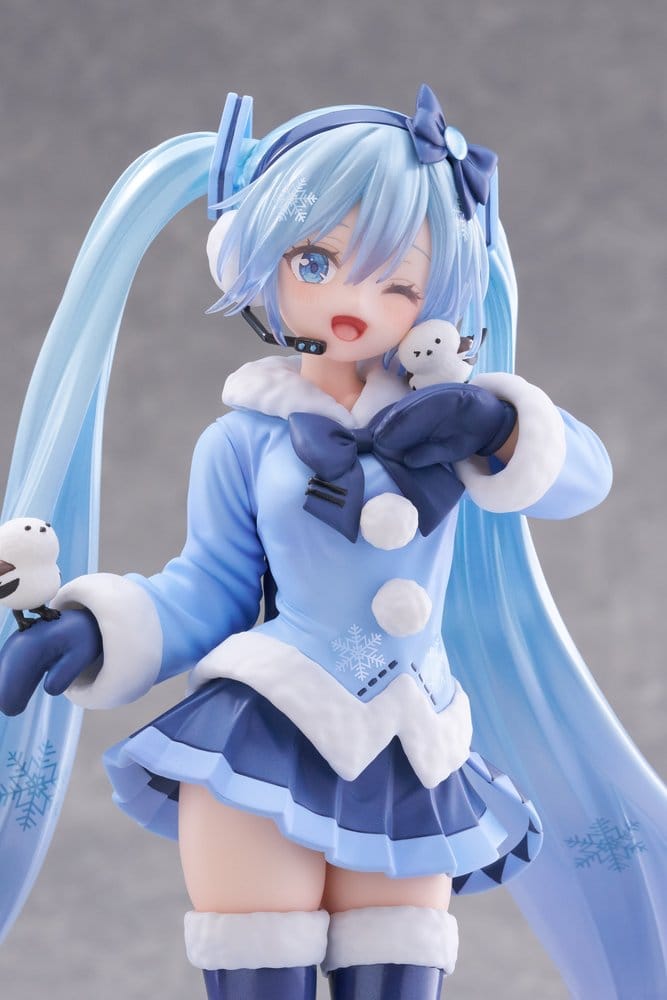 Hatsune Miku AMP+ PVC Figur Snow Miku All Stars 2012 Ver. 25 cm Image 3