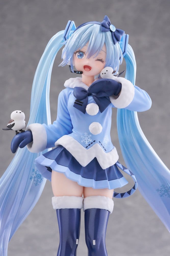 Hatsune Miku AMP+ PVC Figur Snow Miku All Stars 2012 Ver. 25 cm Image 4