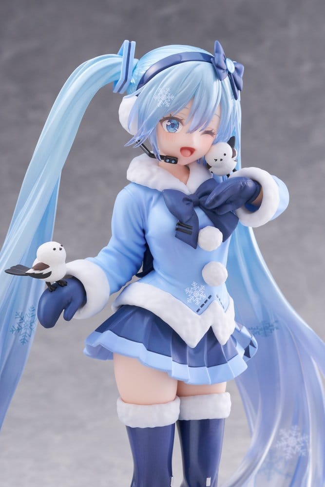 Hatsune Miku AMP+ PVC Figur Snow Miku All Stars 2012 Ver. 25 cm Image 5