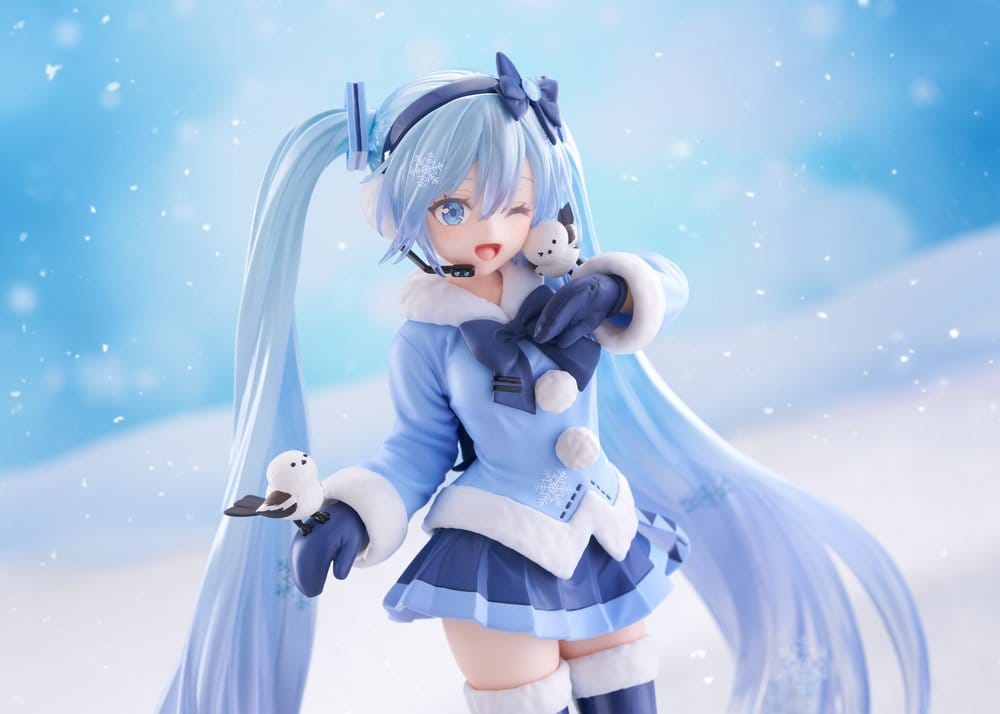 Hatsune Miku AMP+ PVC Figur Snow Miku All Stars 2012 Ver. 25 cm Image 6