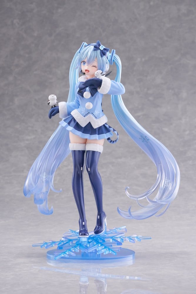 Hatsune Miku AMP+ PVC Figur Snow Miku All Stars 2012 Ver. 25 cm Image 9