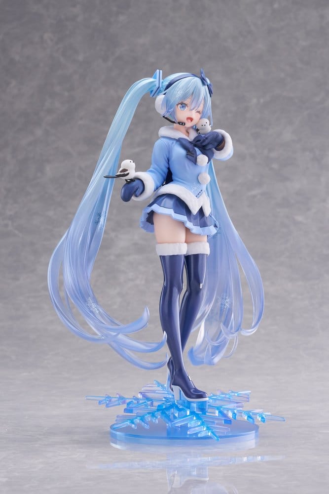 Hatsune Miku AMP+ PVC Figur Snow Miku All Stars 2012 Ver. 25 cm Image 11