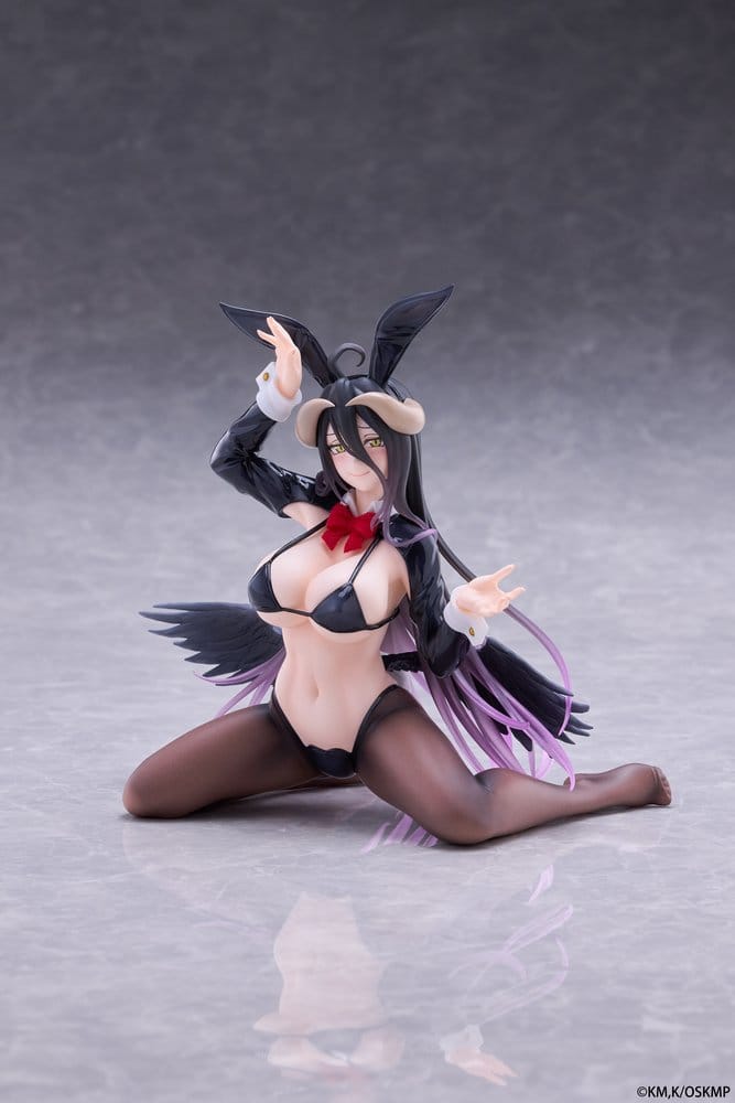 Overlord Moflock PVC Figur Albedo (Reverse Bunny Suit Ver.) 13 cm Image 8