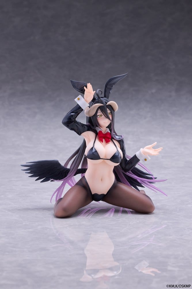 Overlord Moflock PVC Figur Albedo (Reverse Bunny Suit Ver.) 13 cm Image 11