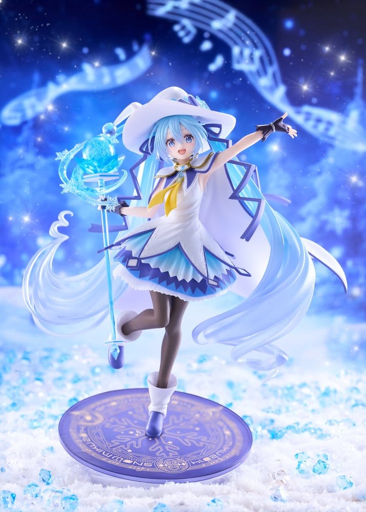 Hatsune Miku AMP+ PVC Figur Snow Miku All Stars 2014 Ver. 25 cm Image 2