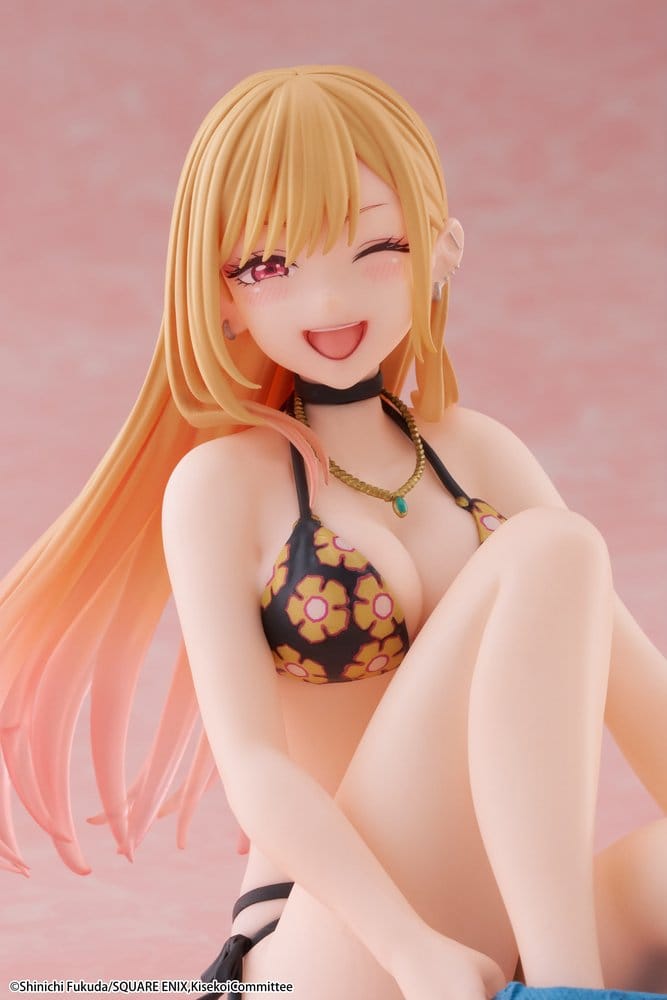 My Dress-Up Darling Desktop Cute PVC Figur Marin Kitagawa (Measured Swimsuit Ver.) Reissue 13 cm Image 3