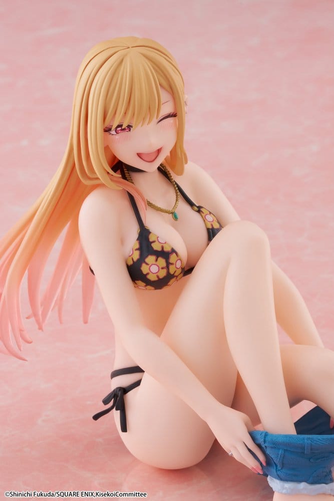 My Dress-Up Darling Desktop Cute PVC Figur Marin Kitagawa (Measured Swimsuit Ver.) Reissue 13 cm Image 4