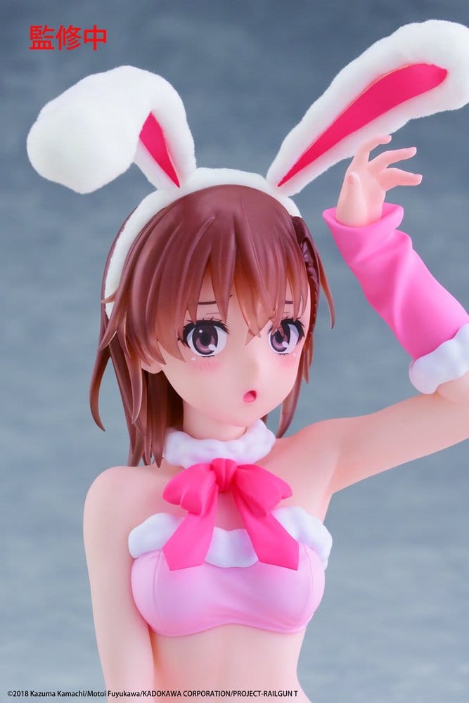 A Certain Scientific Railgun Moflock PVC Figur Mikoto Misaka (Fluffy Bunny Ver.) 13 cm Image 3
