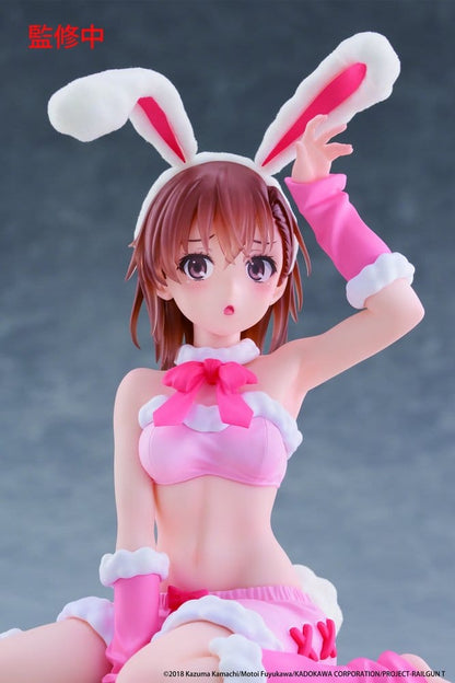 A Certain Scientific Railgun Moflock PVC Figur Mikoto Misaka (Fluffy Bunny Ver.) 13 cm Image 4