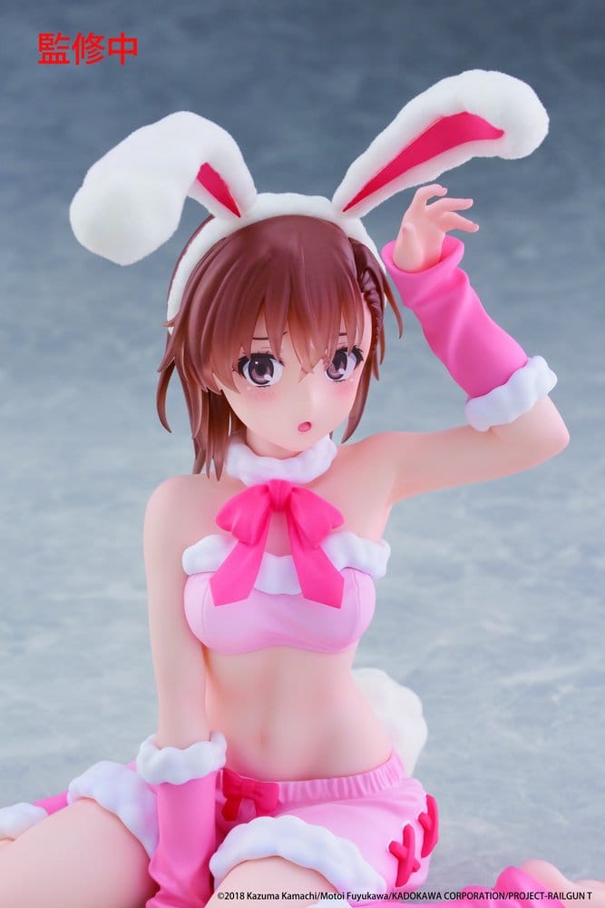 A Certain Scientific Railgun Moflock PVC Figur Mikoto Misaka (Fluffy Bunny Ver.) 13 cm Image 5