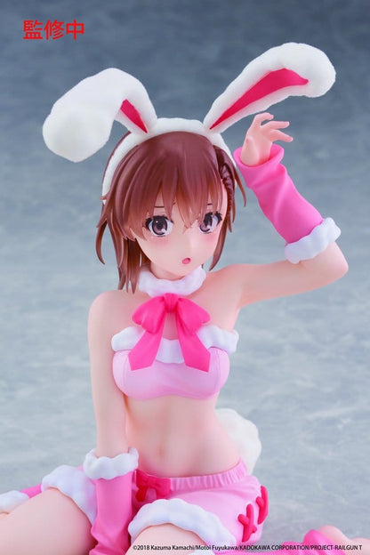 A Certain Scientific Railgun Moflock PVC Figur Mikoto Misaka (Fluffy Bunny Ver.) 13 cm Image 5