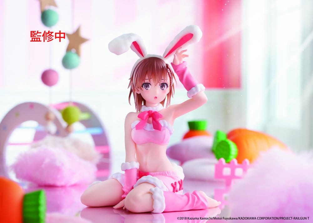 A Certain Scientific Railgun Moflock PVC Figur Mikoto Misaka (Fluffy Bunny Ver.) 13 cm Image 6
