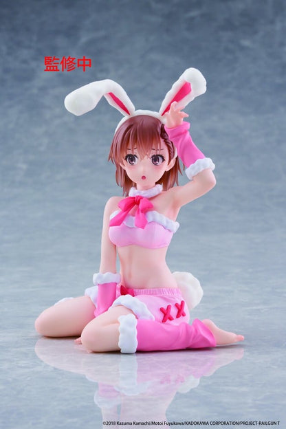 A Certain Scientific Railgun Moflock PVC Figur Mikoto Misaka (Fluffy Bunny Ver.) 13 cm Image 9