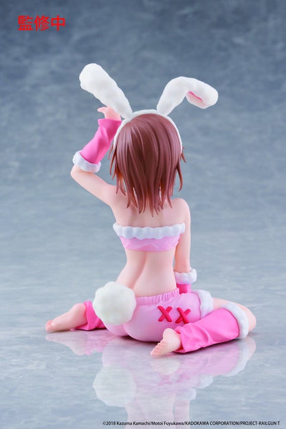 A Certain Scientific Railgun Moflock PVC Figur Mikoto Misaka (Fluffy Bunny Ver.) 13 cm Image 11