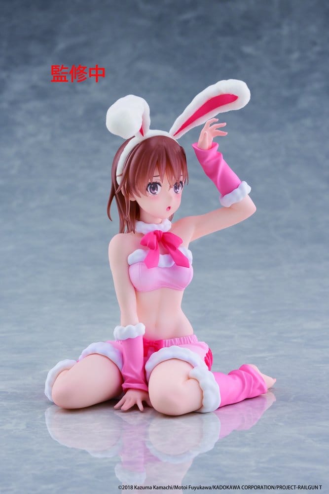 A Certain Scientific Railgun Moflock PVC Figur Mikoto Misaka (Fluffy Bunny Ver.) 13 cm Image 12