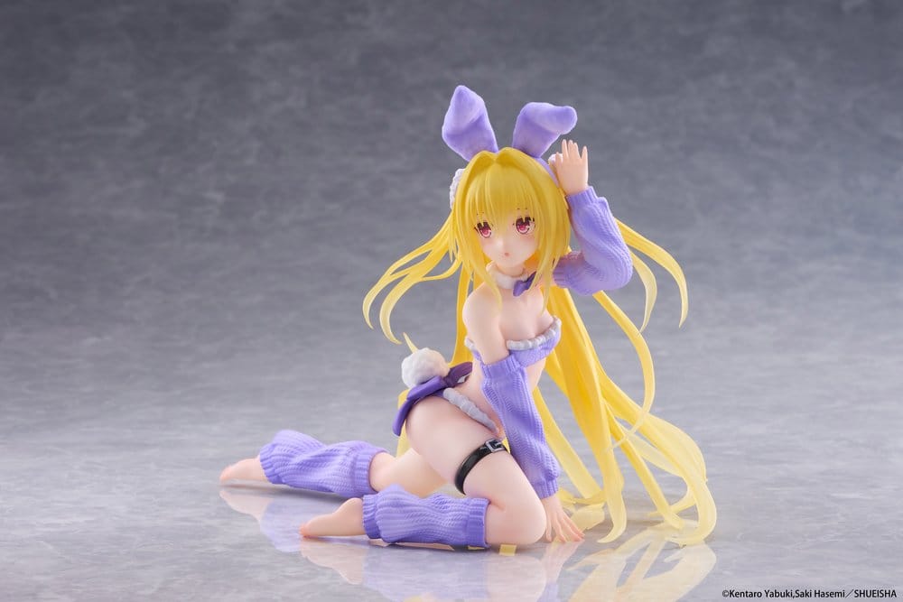 To Love-Ru Darkness MOFLOCK PVC Figur Golden Darkness (Fluffy Bunny Ver.) 13 cm Image 10
