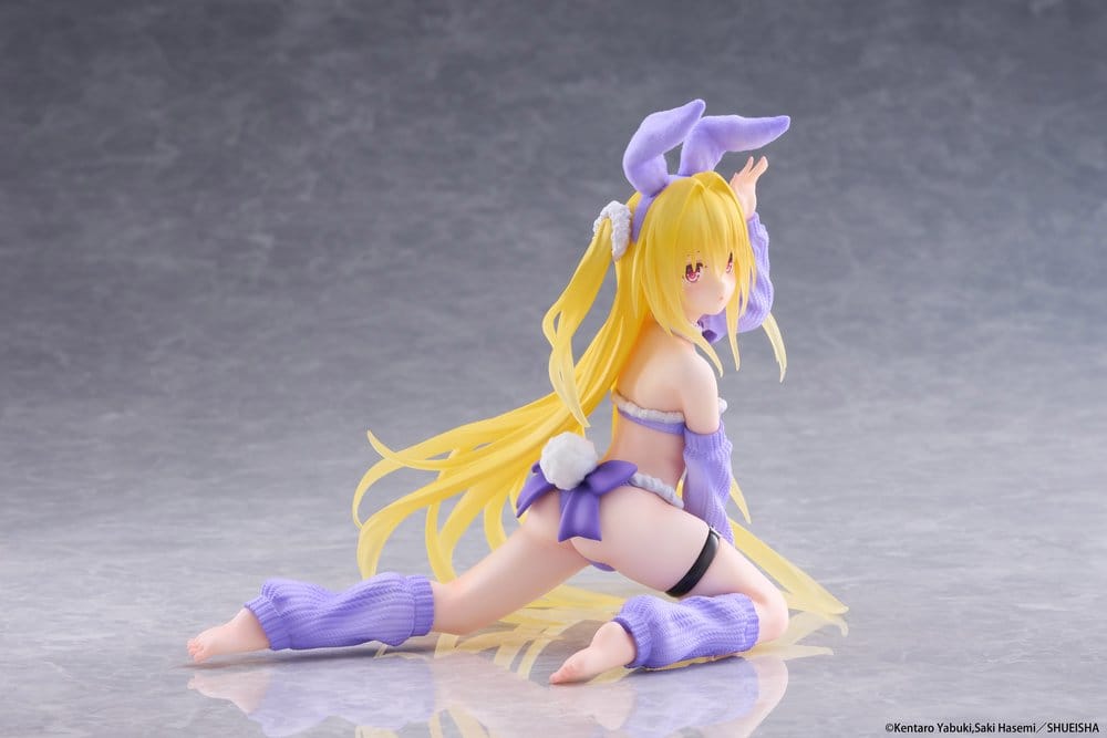 To Love-Ru Darkness MOFLOCK PVC Figur Golden Darkness (Fluffy Bunny Ver.) 13 cm Image 12