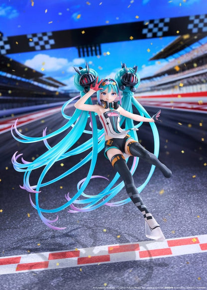 Hatsune Miku Taito Kuji PVC Figur Racing Miku 2026 Ver. Original 18 cm Image 2