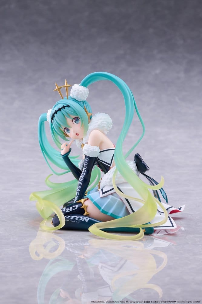 Hatsune Miku Taito Kuji PVC Figur Racing Miku 2018 Ver. Round 8 13 cm Image 1