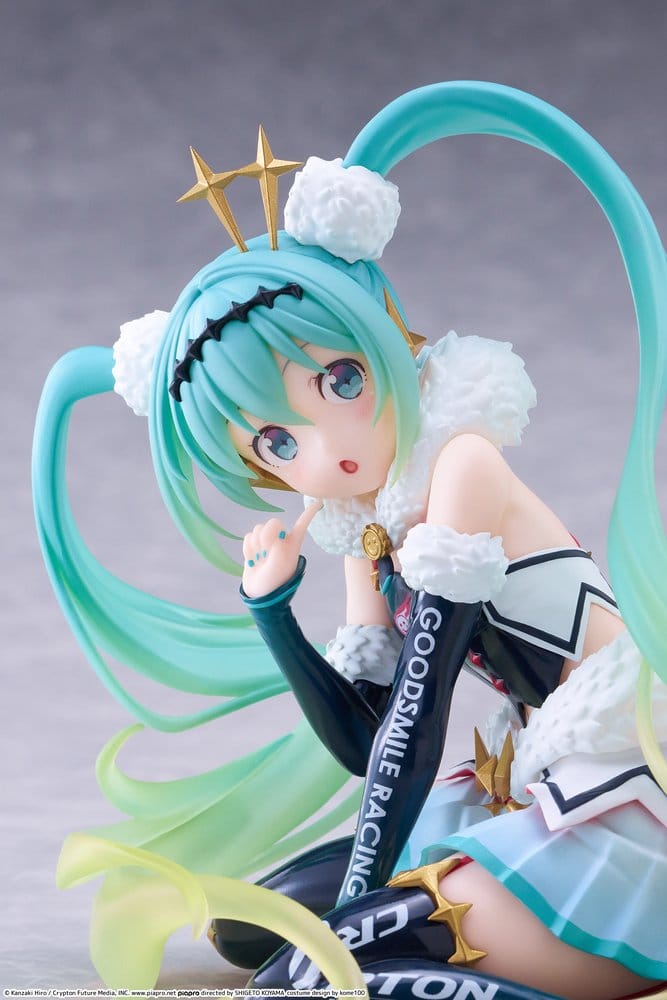 Hatsune Miku Taito Kuji PVC Figur Racing Miku 2018 Ver. Round 8 13 cm Image 3