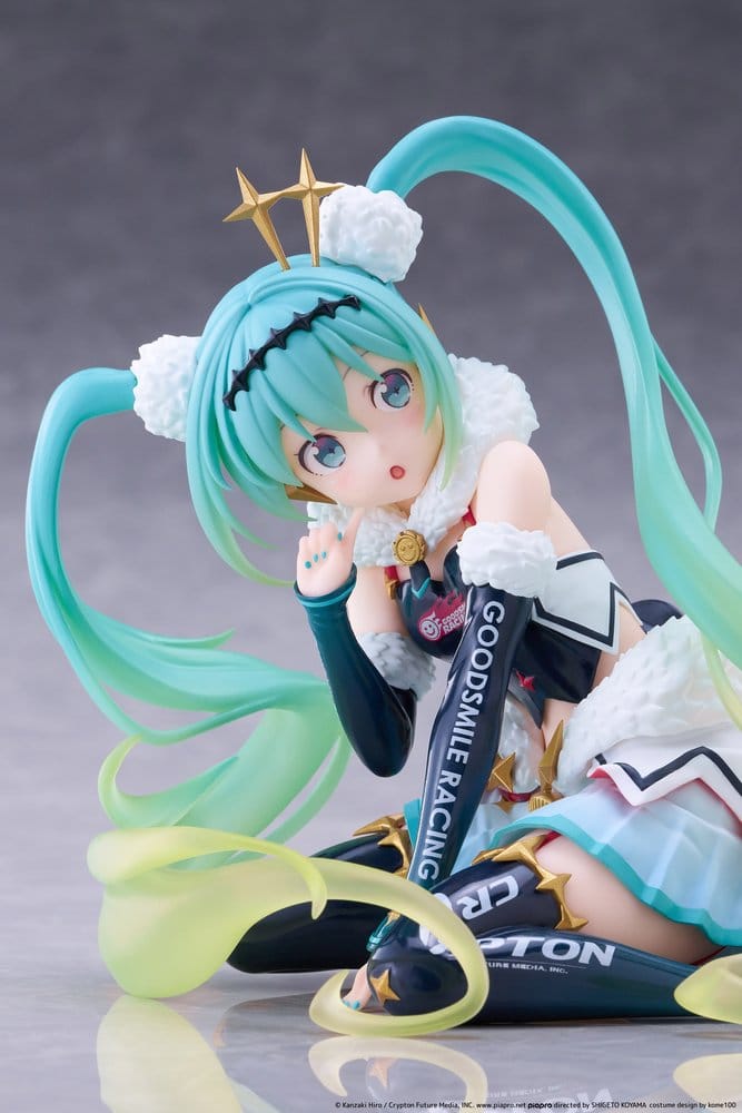 Hatsune Miku Taito Kuji PVC Figur Racing Miku 2018 Ver. Round 8 13 cm Image 4