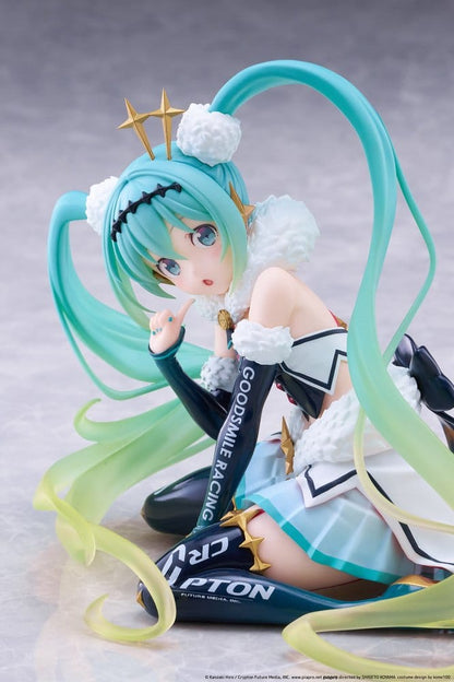 Hatsune Miku Taito Kuji PVC Figur Racing Miku 2018 Ver. Round 8 13 cm Image 5
