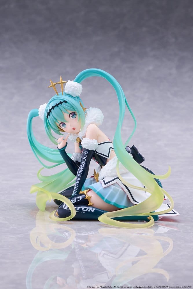 Hatsune Miku Taito Kuji PVC Figur Racing Miku 2018 Ver. Round 8 13 cm Image 12