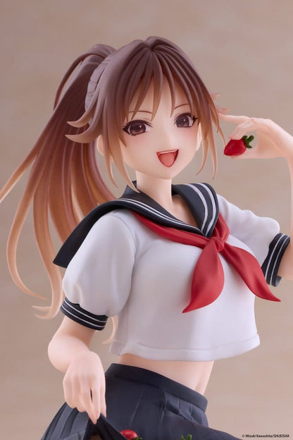 Strawberry 100% Desktop Cute PVC Figur Satsuki Kitaoji (School uniform Ver.) 18 cm Image 3