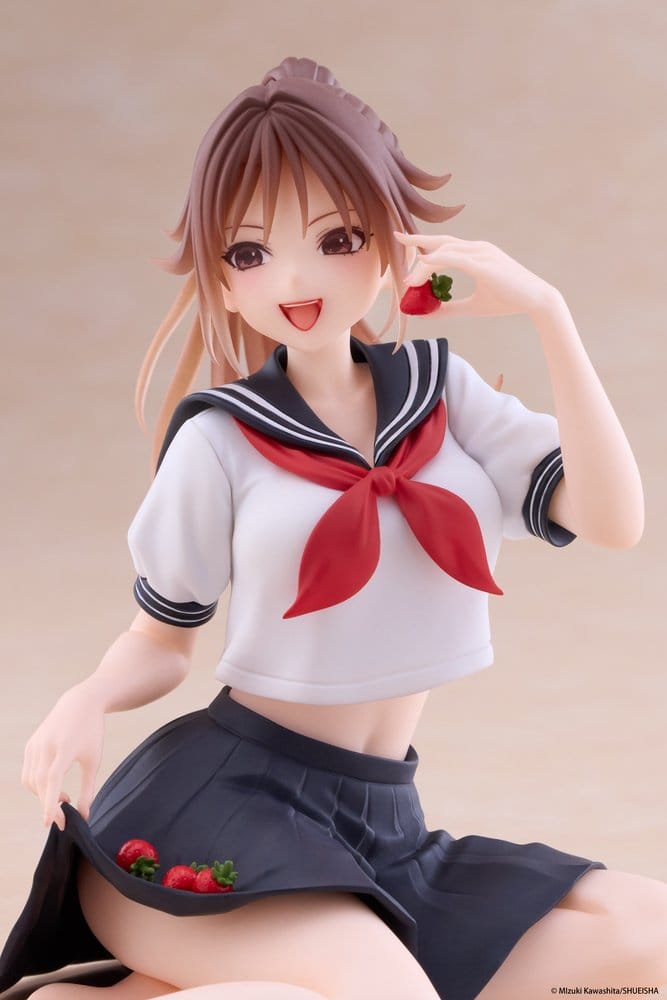 Strawberry 100% Desktop Cute PVC Figur Satsuki Kitaoji (School uniform Ver.) 18 cm Image 5