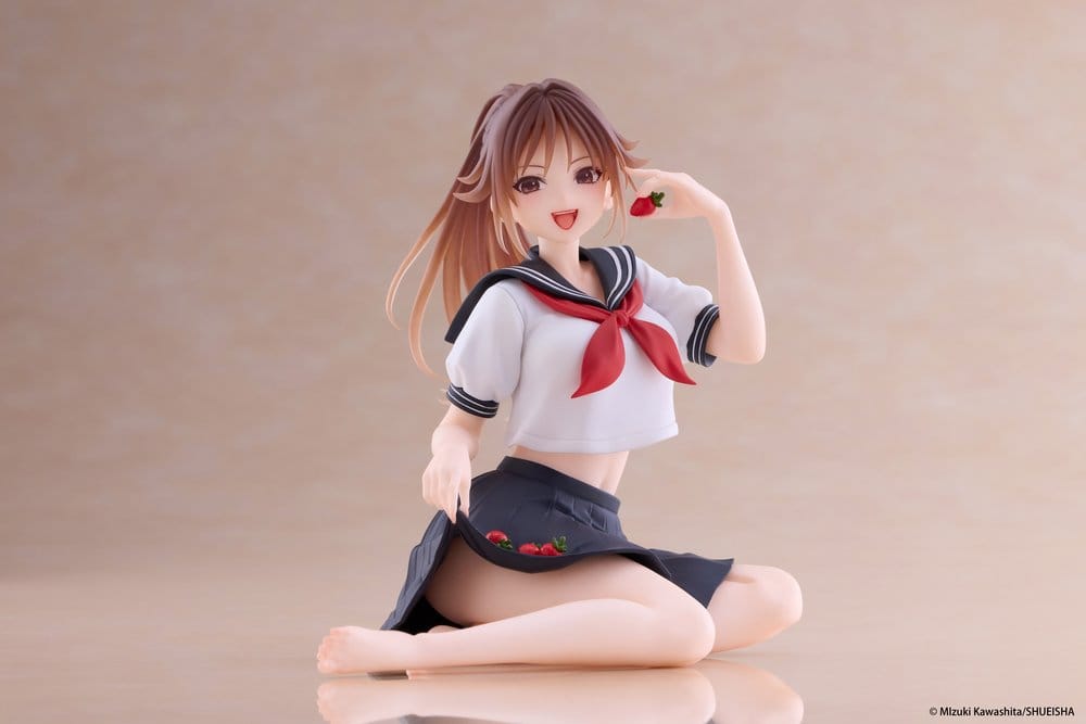 Strawberry 100% Desktop Cute PVC Figur Satsuki Kitaoji (School uniform Ver.) 18 cm Image 8