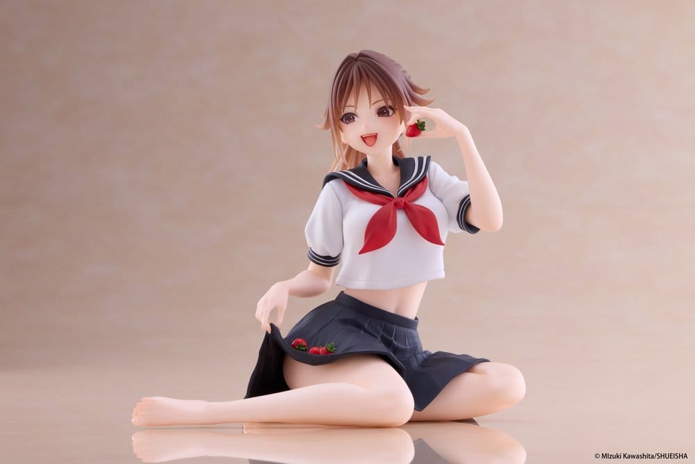 Strawberry 100% Desktop Cute PVC Figur Satsuki Kitaoji (School uniform Ver.) 18 cm Image 9