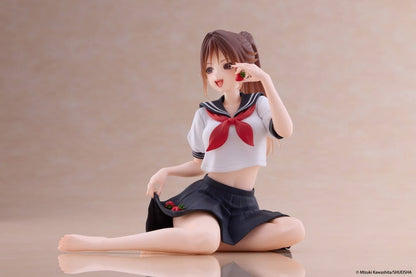 Strawberry 100% Desktop Cute PVC Figur Satsuki Kitaoji (School uniform Ver.) 18 cm Image 10