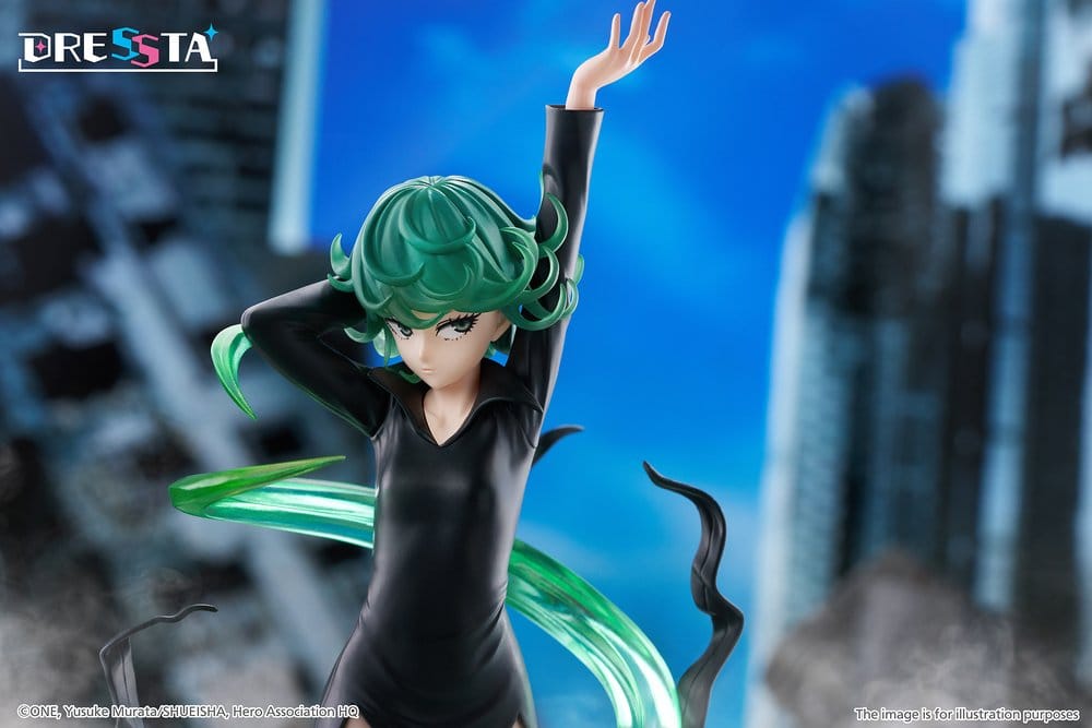 One-Punch Man Dressta PVC Figur Terrible Tornado 24 cm Image 13