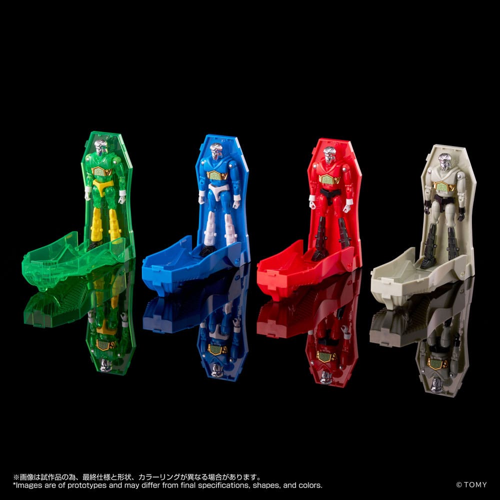 Legacysoul Actionfigur Microman Command No. 2 4er Set Image 5