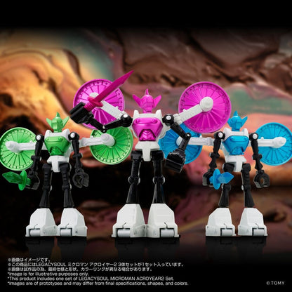 Microman Legacysoul Actionfiguren 3er-Pack Acroyear 2 Image 4