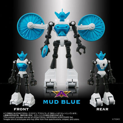Microman Legacysoul Actionfiguren 3er-Pack Acroyear 2 Image 8