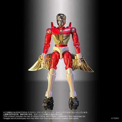 Microman Legacysoul Actionfigur Command 1 Eric Hernandez SV Image 2