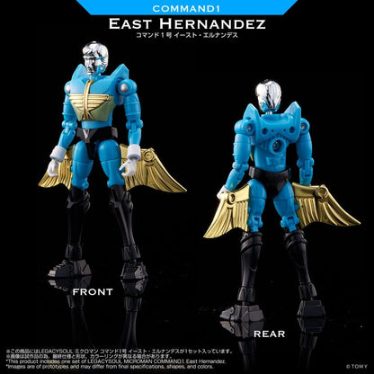 Microman Legacy Soul Actionfigur Command 1 East Hernandez Image 4